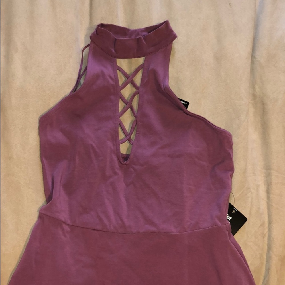 Express halter dress